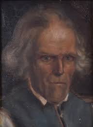 ELI ANDERSEN. Portrait of a man, oil