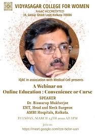 On March 15, 2022,at 8pm Dr.Biswarup Mukherjee spoke