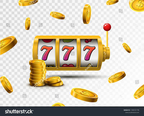 Slot Machine Lucky Sevens Jackpot Concept Stock Vector (Royalty Free)  1198191778 | Shutterstock