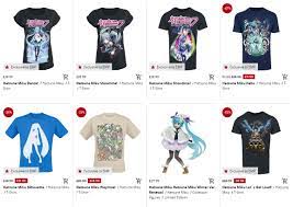 Your Guide To Buying Vocaloid Merchandise Newly Licensed Hatsune Miku T Shirts By Emp Uk