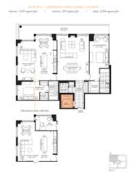 42 charles street east toronto condo for rent. Luxury Condo Floor Plans Toronto The Davies Condo