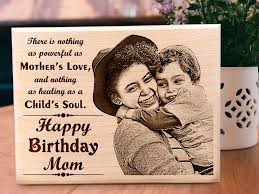 And bonus tips for good and easy last minute diy birthday gift ideas moms will definitely love! Personalized Gift With Carving Photo Engraved Wooden Photo Plaque Best Surprise Birthday Gifts For Mom From Daughter 8x6in Wood Incredible Gifts