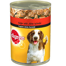 Pedigree Sigir Etli Kopek Konservesi 400 Gr Cepte Sok