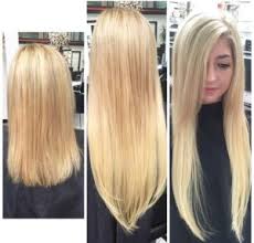 The hair is top quality, european or indian hair that is matched seamlessly with the clients' own hair. Get Real Hair Extensions