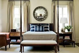Bedside tables of different styles may be connected by means of similar finishing. Master Bedroom Designs Mismatched Bedside Tables Leedy Interiors