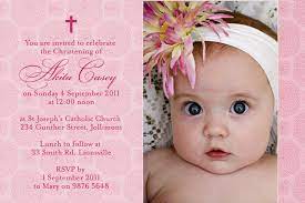 Baptism invitations often feature religious imagery to showcase the spiritual significance of the event to friends and family. Baptism Invitation Wording Samples Baptism Invitation Wording Christening Thank You Cards Christening Invitations