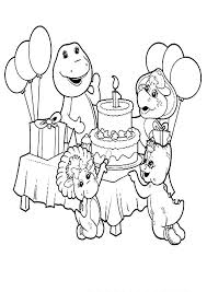 Barney And Friends Celebrate Birthday Coloring Pages Best Place To Color Birthday Coloring Pages Cartoon Coloring Pages Happy Birthday Coloring Pages