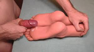 Jerking off on Silicone Foots. Moaning and Cum on Soft Soles and Toes. -  Pornhub Gay