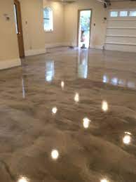 Epoxy floor coatings give off a smooth and shiny glow to your floor. Metallic Floors Step By Step Instructions For Free Garage Floor Paint Metallic Epoxy Floor Flooring