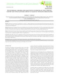 Frap assay was carried out according to the method of benzie and strain (1996). Pdf Phytochemical Screening And Quantitative Estimation Of Total Phenolic Content And Total Flavonoid Content Of Grains Of Paspalum Scrobiculatum Swati Sharma Academia Edu