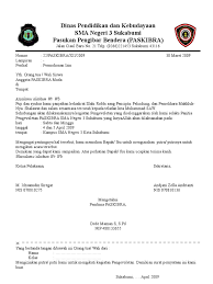 Dengan adanya surat izin tersebut, orang tua tentu akan lebih paham mengenai seluk beluk kegiatan dan panitia. Surat Izin Ortu Paskib