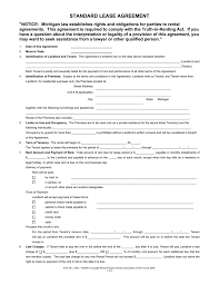 The answer varies depending on the lease agreement, the municipality in if a landlord breaches any of his or her duties under the lease or the ohio revised code, the tenant may elect to give the landlord notice, in writing. Standard Lease Agreement