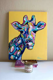 With the beginners painting kits for adults presented by paint by numbers, anyone can create masterpieces! Giraffe Painting Acrylic Painting Inspired