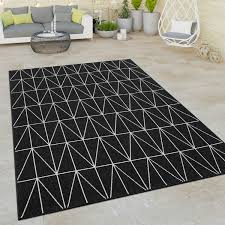 Bestellen sie bereits ab 40€ versandkostenfrei beim testsieger. Outdoor Indoor Teppich Schwarz 3d Skandi Muster Skandinavisches Design Kurzflor Kaufen Bei Diva Teppich Center