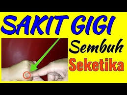 Pijat Refleksi Sakit Gigi Sembuh Seketika Youtube Kesehatan Alternatif Obat Alami Kesehatan Gigi