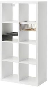 سعر ومواصفات Kallax Shelving Unit With 2 Inserts White من Ikea فى مصر ياقوطة