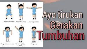 Ayo Menirukan Gerakan Tumbuhan Contoh Gerak Tanaman Youtube