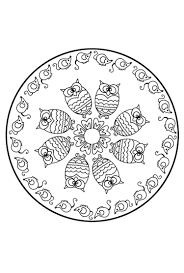 Mandala eule für kinder zum ausdrucken. Herbst Mandalas Fur Kinder Zum Ausdrucken Und Ausmalen 25 Malvorlagen Malvorlage Eule Mandala Ausmalen Mandalas Kinder