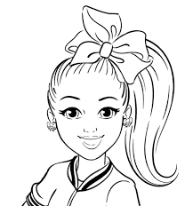 Best 21 jojo siwa coloring pages printable.coloring pages the easiest method to soothe your kid. Coloring Pages Jojo Siwa Download And Print For Free
