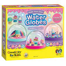 Creativity For Kids Make Your Own Water Globes Sweet Treats Kit In 2021 Sweet Treats Diy Desserts Holidays With Kids