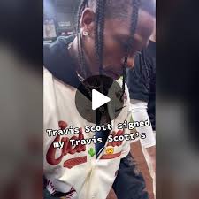 Travis Scott Autographed Shoes Giveaway