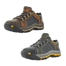 Details About Cat Caterpillar Mens Steel Toe Work Shoes