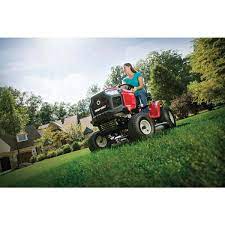 Troy Bilt Pony 42 In 15 5 Hp Briggs And Stratton 7 Speed Manual Drive Gas Riding Lawn Mower Pony 42 The Home Depot