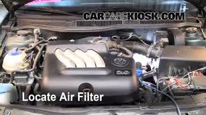 A clogged fuel filter can reduce engine performance as well as increase the load on the fuel pump which can potentially burn out its motor. Air Filter How To 1999 2005 Volkswagen Jetta 2004 Volkswagen Jetta Gl 2 0l 4 Cyl Sedan