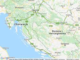 Kliknij dwukrotnie na mapę, aby powiększyć wybrany obszar mapy. Chorwacja Mapa Samochodowa