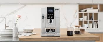 Delonghi ecam automatic coffee machine 15 bar ecam13.123 b. De Longhi Dinamica Fully Automatic Bean To Cup Coffee Machine Cappuccino Espresso Coffee Maker Ecam 350 35 W White Amazon Co Uk Home Kitchen