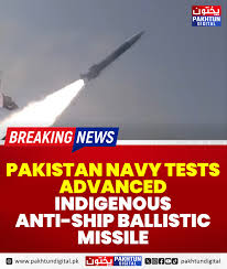 Pakistan Navy tests advanced indigenous anti-ship ballistic missile...see  more
