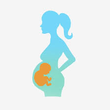 Blue Gradient Pregnant Woman And Baby Silhouette Blue Gradient Baby Png Transparent Clipart Image And Psd File For Free Download In 2021 Cartoon Clip Art Baby Silhouette Pregnant Women