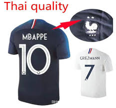 Générale de la fédération française de béhourd pour assumer cette responsabilité aux côtés d'edouard eme, capitaine de l'équipe de france réélu en septembre derniers par ses combattants. 2018 Maillot Equipe De France 2 Etoiles Soccer Jerseys Aliexpress