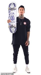 + out within two hours of being launched. Tokyo Olympics Meet Nyjah Huston The World S Highest Paid Skateboarder Targeting Gold Daily Mail Online