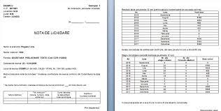 Geologia model 2 convocatأ² ria 2019 4. Salarii Nota De Lichidare Model Salariat Si Model Angajator