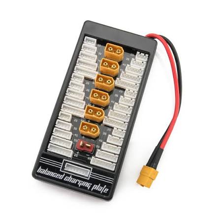 XT60 Parallel Balanced Charging Board 2-6S Lipo Pl