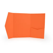 A7 Signature Pocket Invitation Mandarin