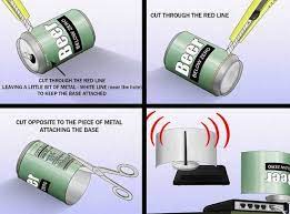 Are you really hungry, but feeling way . How To Easily Boost And Improve The Internet Wifi Signal Reception In Your Home Or Apartment College Life Hacks 1000 Life Hacks Wifi Booster