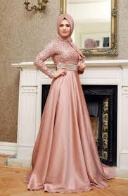 Pembe Tesettur Elbise Modelleri Model Pakaian Muslim Model Pakaian Pakaian Pesta