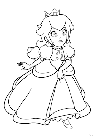 Daisy is the ruler of sarasaland and is known for being very beautiful. Luigi And Daisy Coloring Pages Shefalitayal