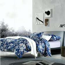 Create a beautiful and cosy bedroom with a duvet cover set from homebase. Eastern Floral Chinoiserie Blossom Print Duvet Cover Navy Blue Tan White Asian Style Botanical Tree Branches Ornamental Drawing 400tc Egyptian Cotton 3pc Bedding Set Eikei