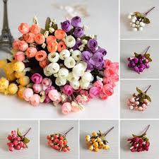 Silk flowers wholesale near me. Artificial Flowers Autumn Color Small Tea Bud Small Flower Silk Flower Wholesale 1pcs Buy At A Low Prices On Joom E Commerce Platform