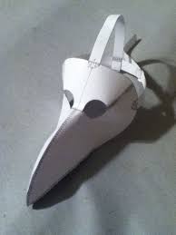 Plague Doctor Mask Pattern Template Instructions Plague Doctor Mask Doctor Mask Cardboard Mask