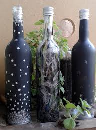 Ideas Para Decorar Botellas De Vidrio Animal Print Decorar Botellas De Cristal Botellas De Vidrio Botellas Decoradas
