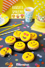 Biscuits Smiley Recette Recette Biscuits Gouter Anniversaire