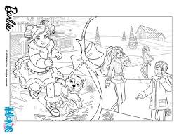 See more ideas about barbie coloring pages barbie coloring coloring books. Perfect Christmas Barbie Christmas Coloring Pages Novocom Top