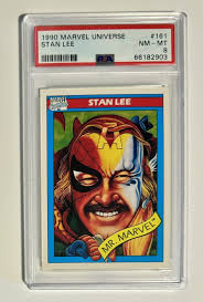 1990 stan lee marvel card Values