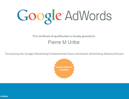 Google Adwords Certification Adwords Google Adwords Google Advertising