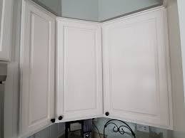 Apply fresh paint in thinner coats over the area, until it is even with the surrounding surface. Tips For Repainting Kitchen Cabinets Dengarden