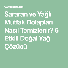 Mutfak dolapları tek malzemeyle pırıl pırıl mutfak dolabı temizliği. Sararan Ve Yagli Mutfak Dolaplari Nasil Temizlenir 6 Etkili Dogal Yag Cozucu